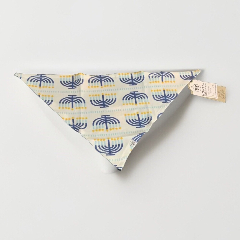 Honest Company‎ Dog Holiday Hanukkah Menorah Bandana XS/S